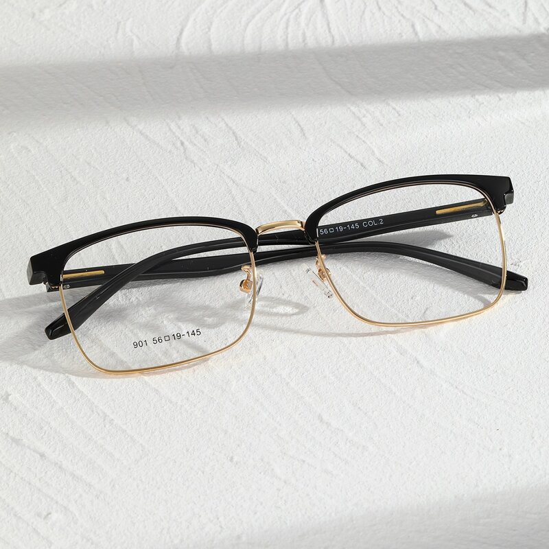 

Guys Metal Frame Glasses, Gold
