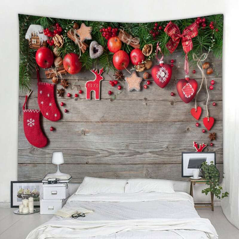 

Christmas Pattern Tapestry, Multicolor