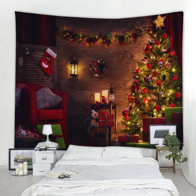 

Christmas Pattern Tapestry, Multicolor