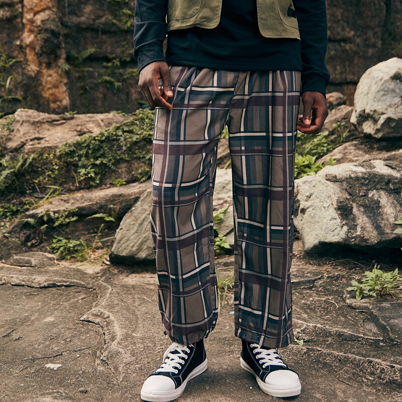

Guys Plaid Pants, Multicolor