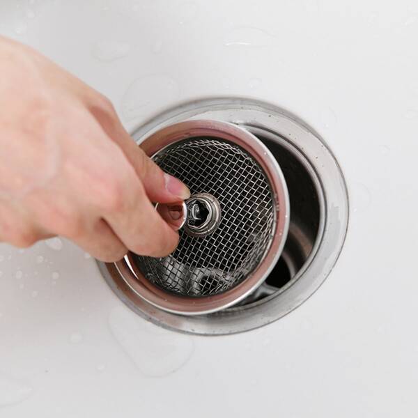 

1pc Stainless Steel Floor Drain, Silver