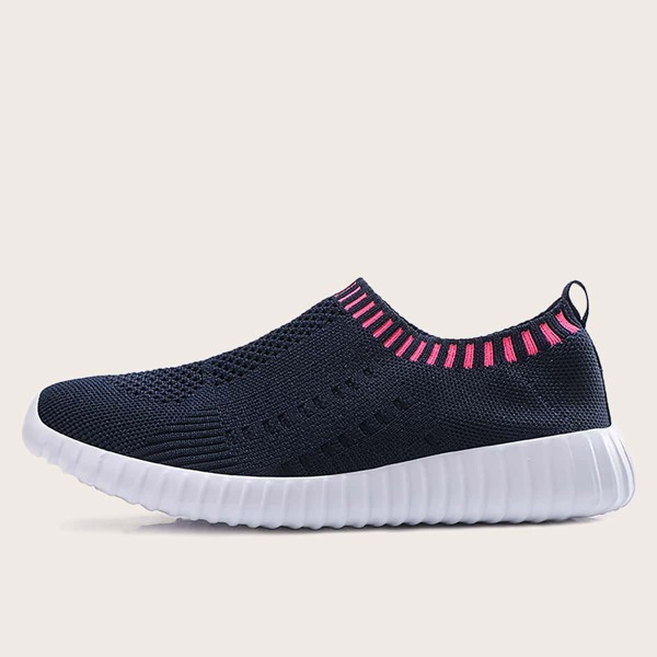 

Slip On Low Top Knit Sneakers, Blue