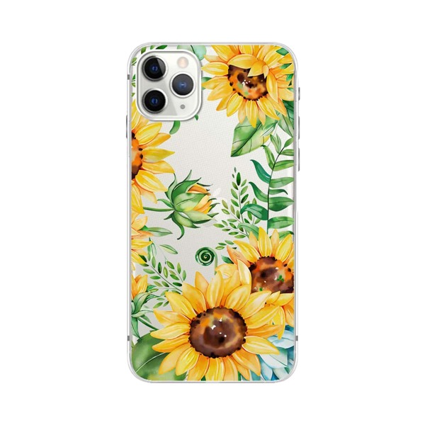

Sunflower Print iPhone Case, Multicolor