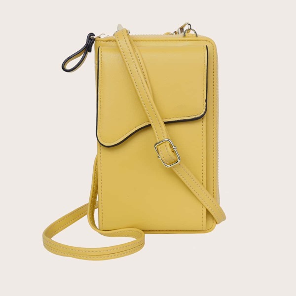 

Minimalist Crossbody Bag, Yellow