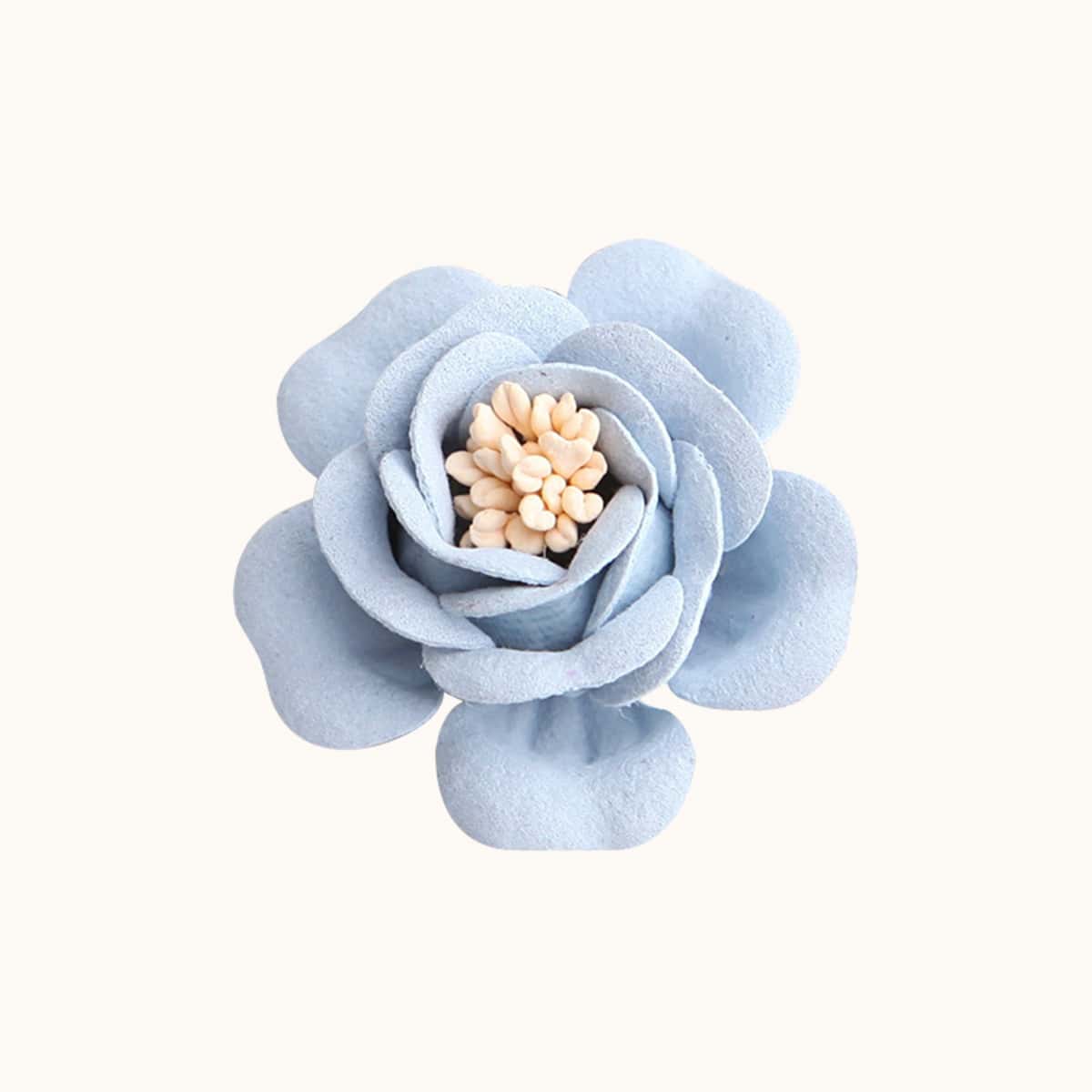 

3D Flower Decor Pop-Out Phone Grip, Blue