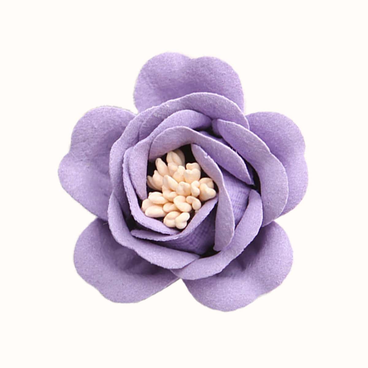

3D Flower Decor Pop-Out Phone Grip, Purple