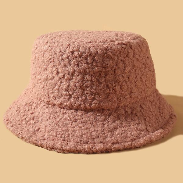 

Solid Bucket Hat, Pink