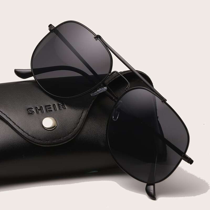 

Guys Top Bar Sunglasses, Black