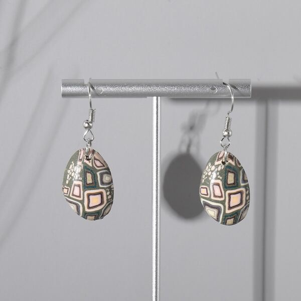 

Colorful Drop Earrings, Multicolor