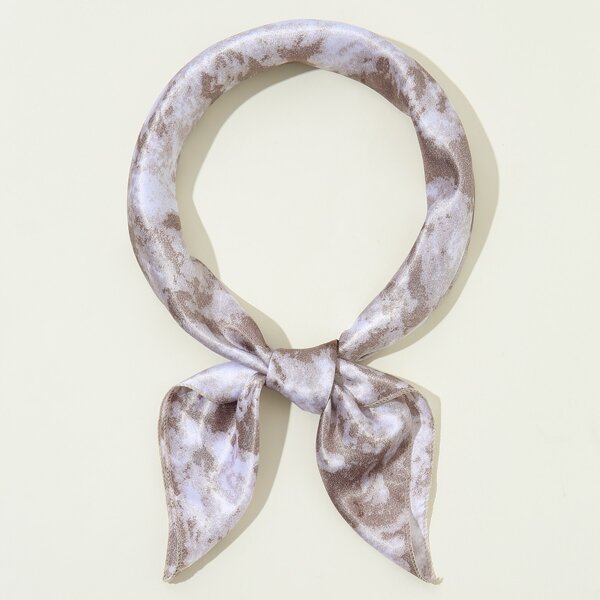 

Color Block Satin Bandana, Multicolor