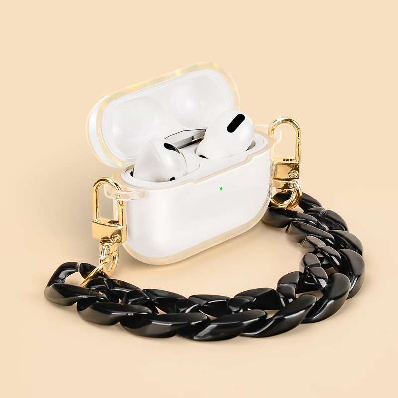 

Transparent  Case With Chain Strap, Clear