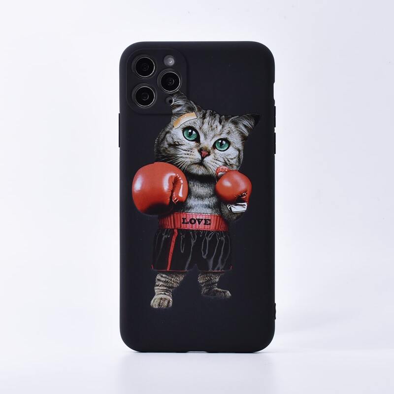

Cat Print iPhone Case, Multicolor