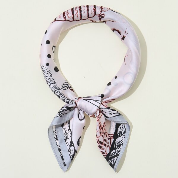 

Color Block Graphic Bandana, Multicolor