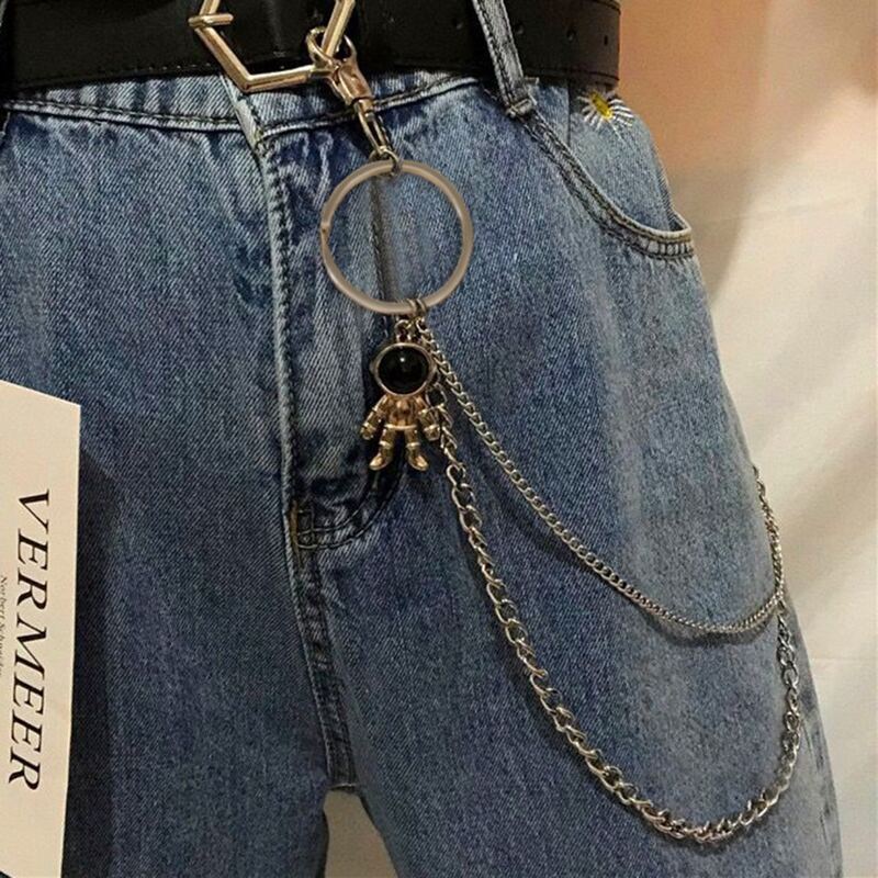 

Astronaut Pants Chain, Silver