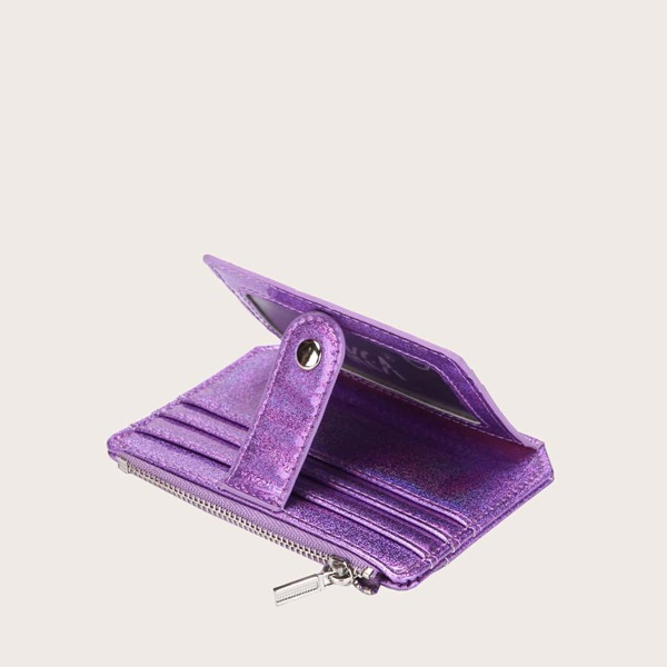 

Glitter Decor Card Holder, Purple