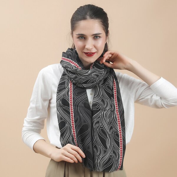

Paisley Pattern Scarf, Multicolor