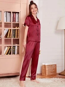 Bộ ngủ Túi Tim Đơn giản - Màu Hoa hồng đỏ - Xem 4