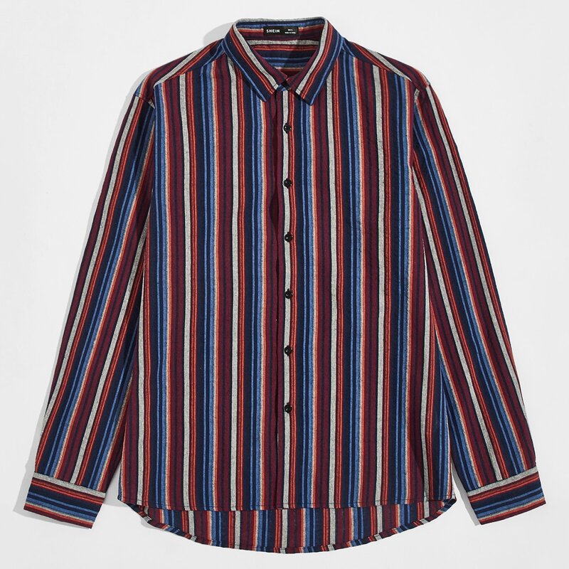 

Men Striped Shirt, Multicolor