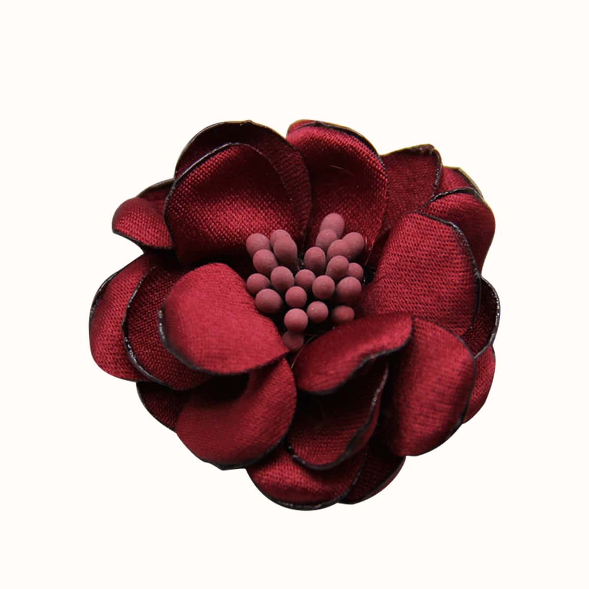 

3D Flower Decor Stand-Out Phone Holder, Red