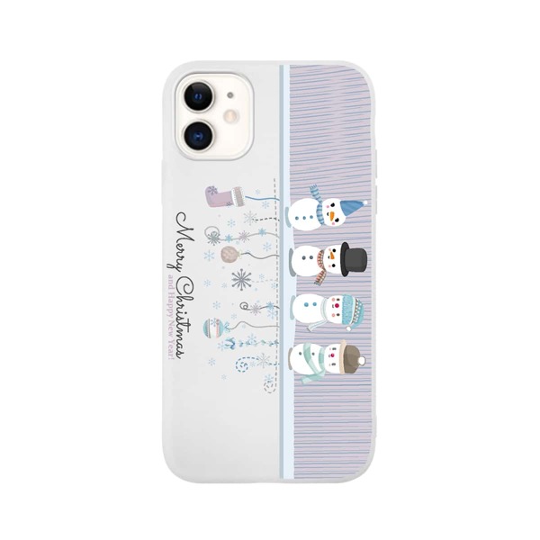 

Christmas Snowman Print iPhone Case, Multicolor