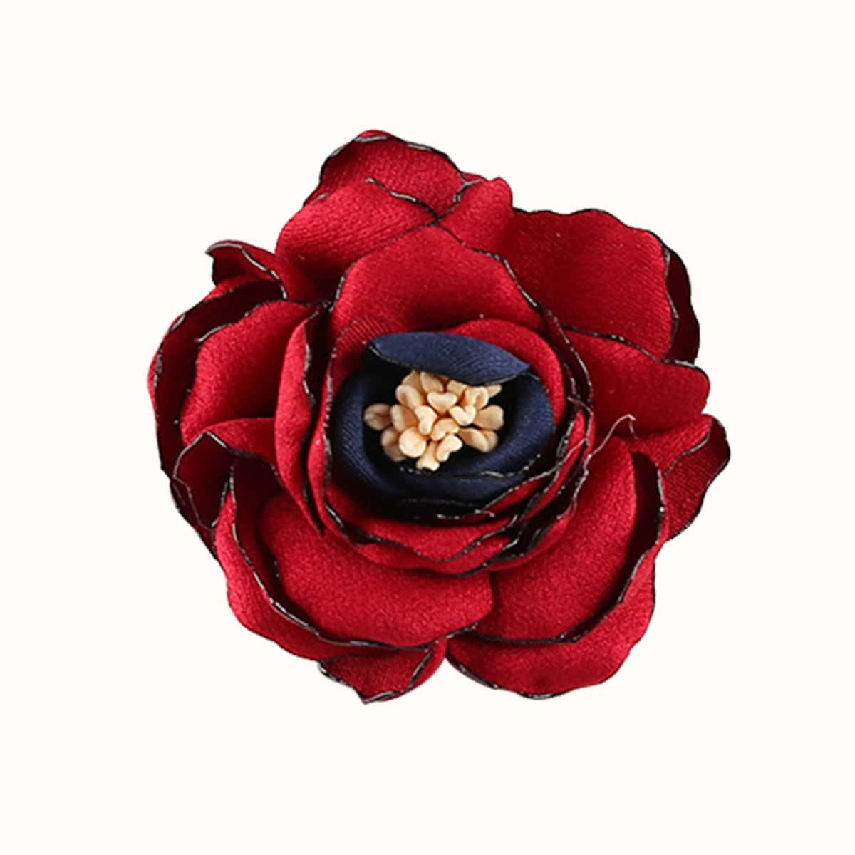 

3D Flower Decor Stand-Out Phone Holder, Red