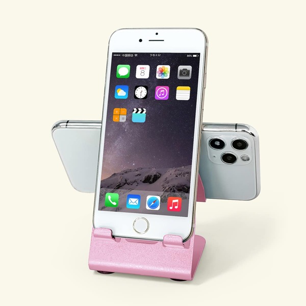 

Solid Desktop Phone Holder, Pink