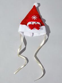 1頂聖誕節寵物帽子,適用於貓和小型犬,顏色隨機 - 查看 7