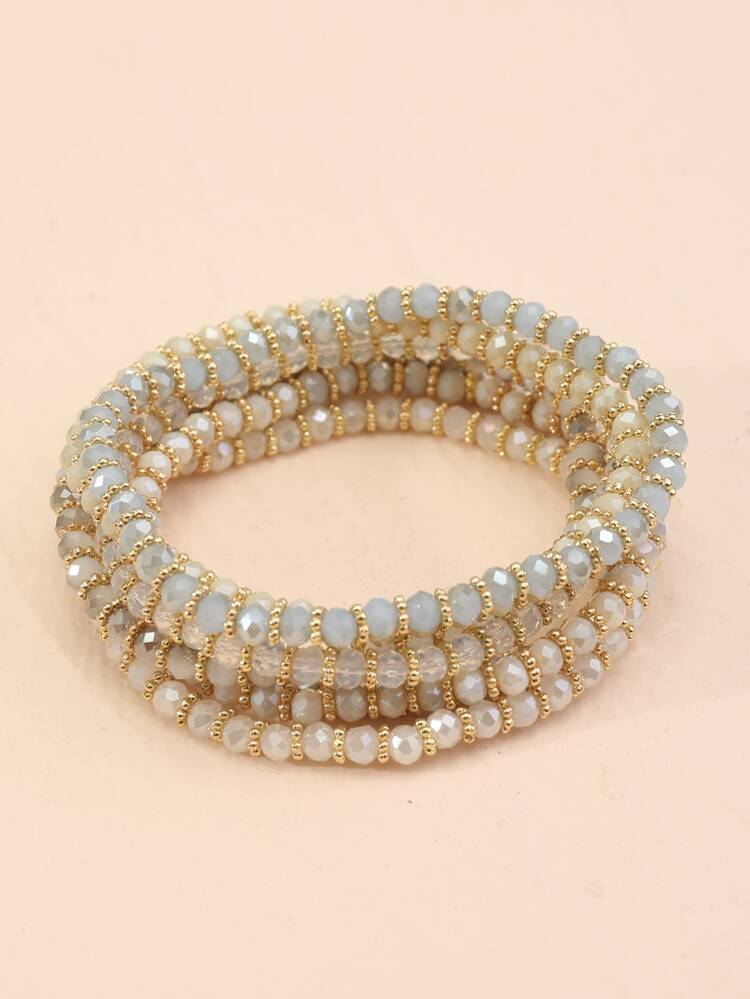 7pcs Simple Beaded Bracelet