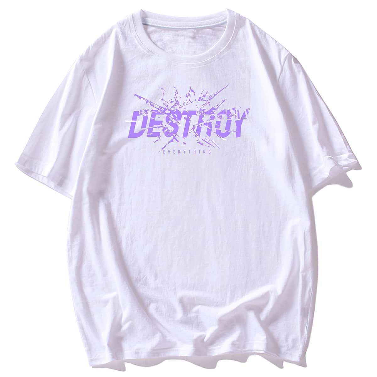 

Guys Slogan Graphic Tee, White