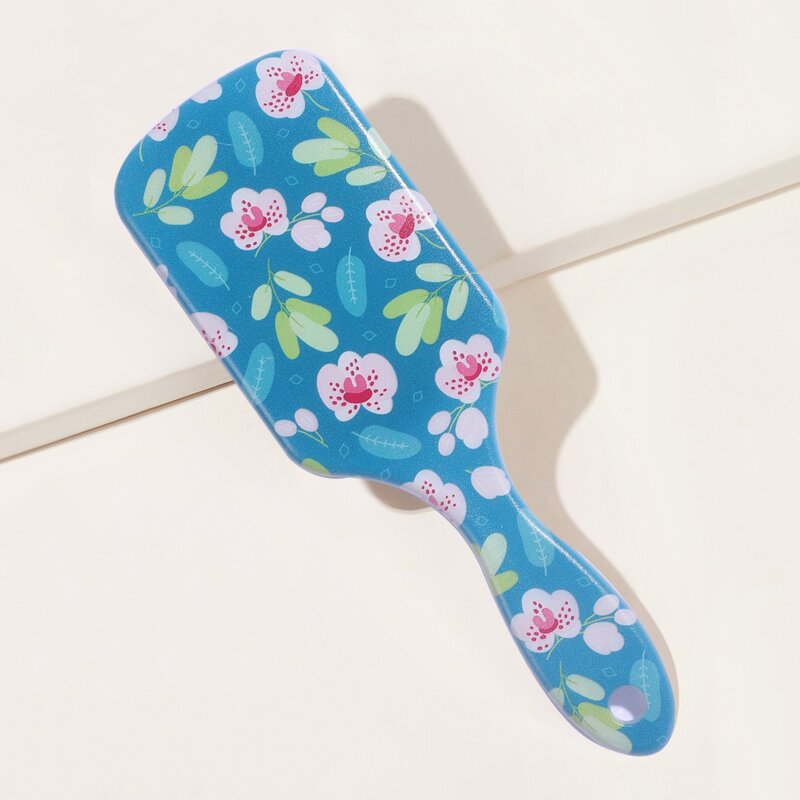 

Flower Pattern Hair Comb, Multicolor