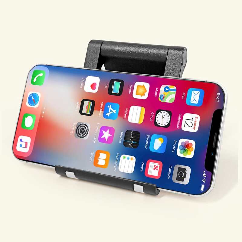 

Adjustable Desktop Phone Holder, Black