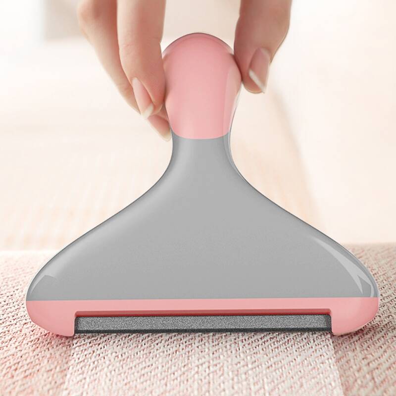 

1pc Lint Brush With 2pcs Replacement Head, Pink