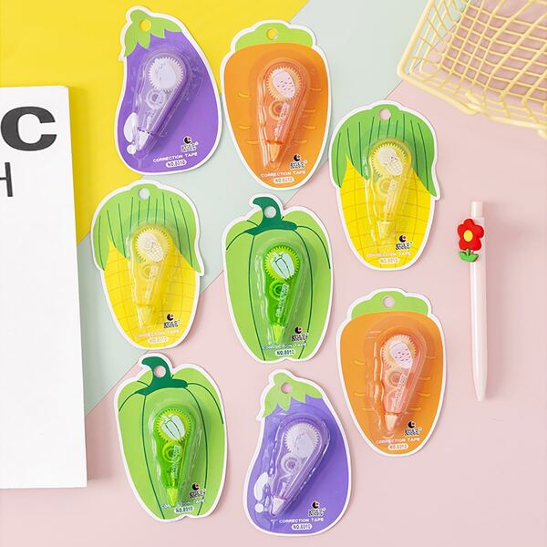 

2pcs Random Cartoon Correction Tape, Multicolor