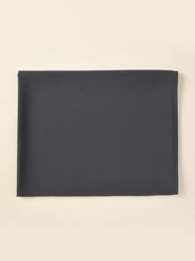 1 pañuelo para la cabeza de gasa y perlas de Color liso para mujer, adecuado para uso diario y estilo árabe informal - Gris - Ver 3