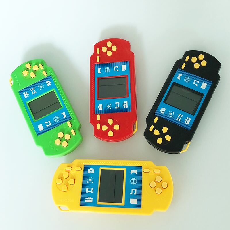 

1pc Random Color Tetris Game Console, Multicolor