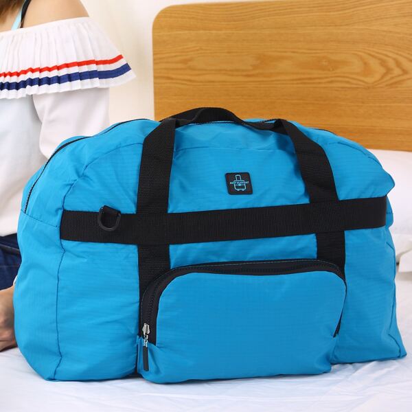

1pc Portable Travel Storage Bag, Blue