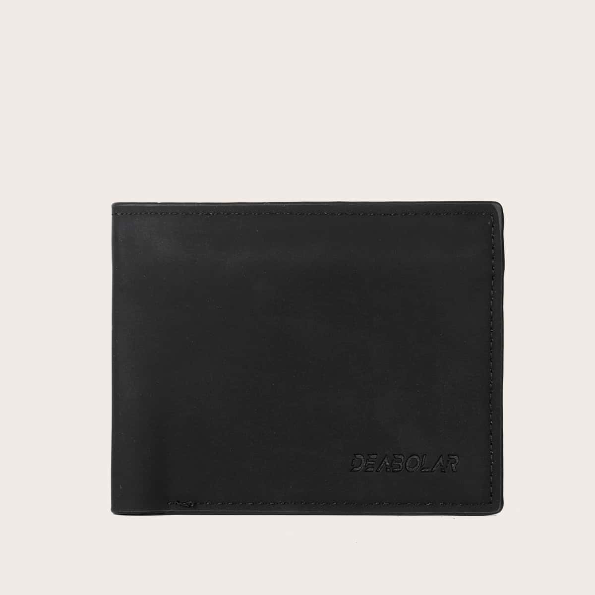 

Minimalist Flap Purse, Black