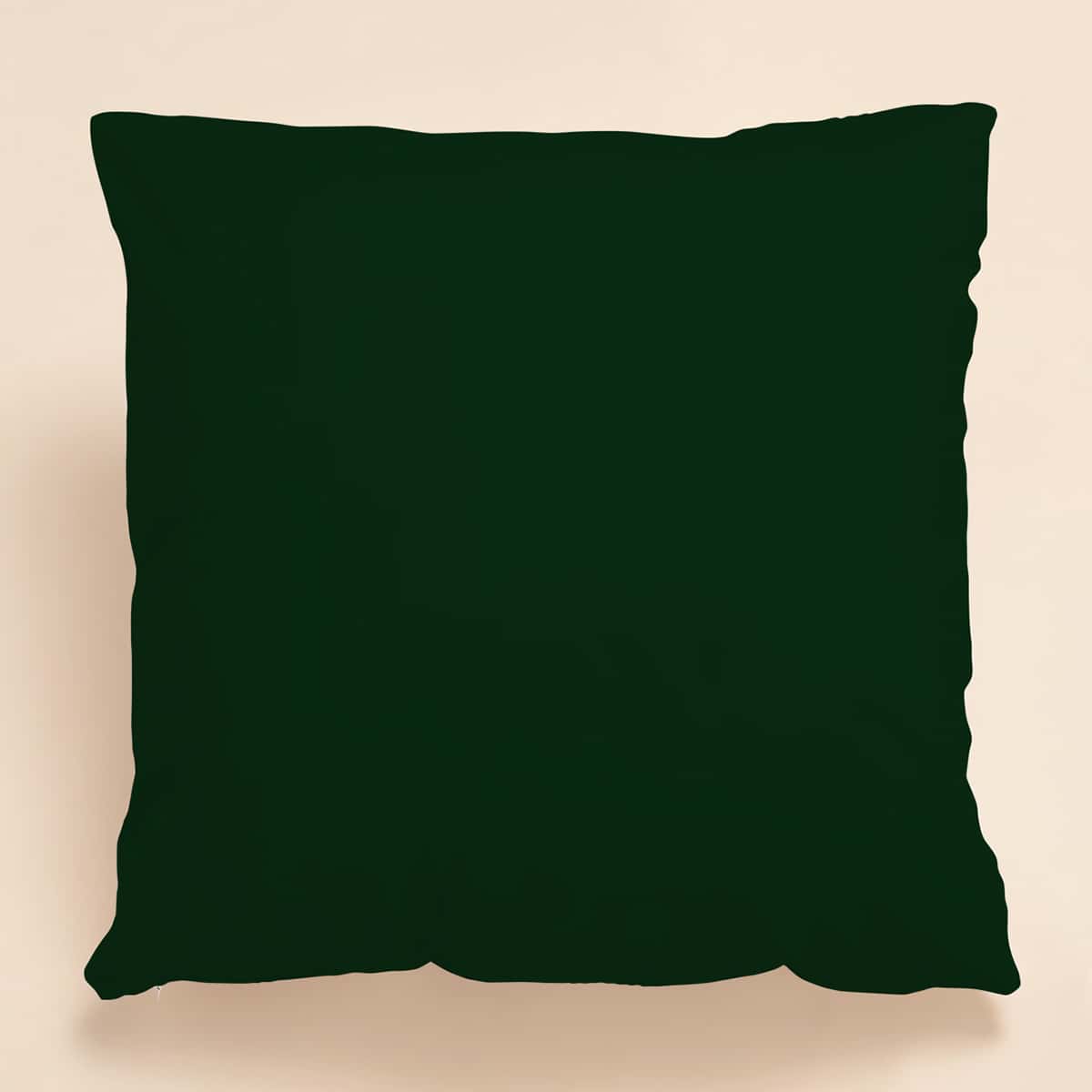 

Plain Cushion Cover Without Filler, Dark green
