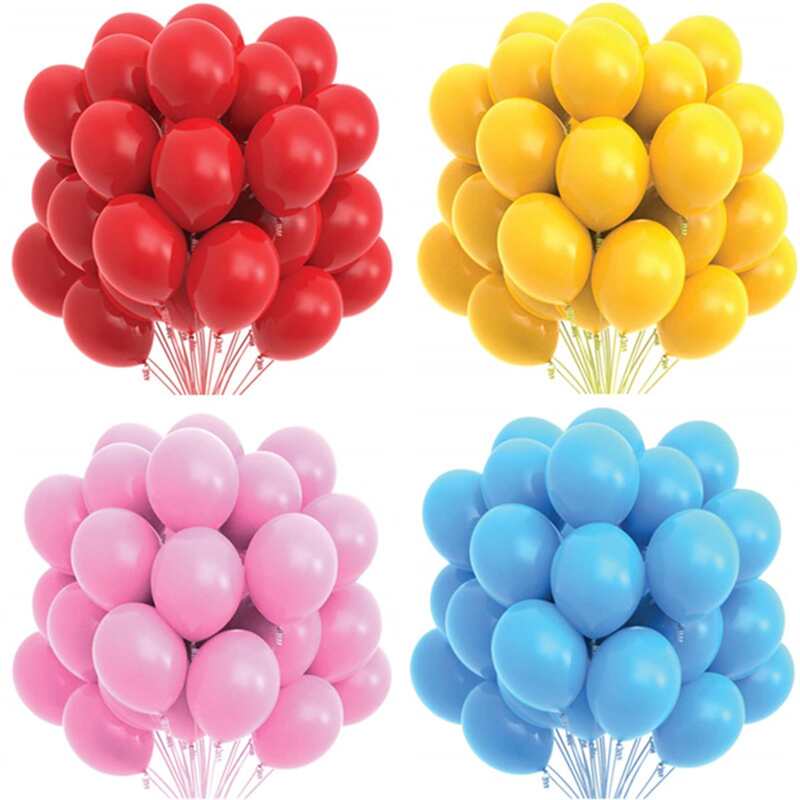 

20pcs Balloon Set With Rope, Multicolor