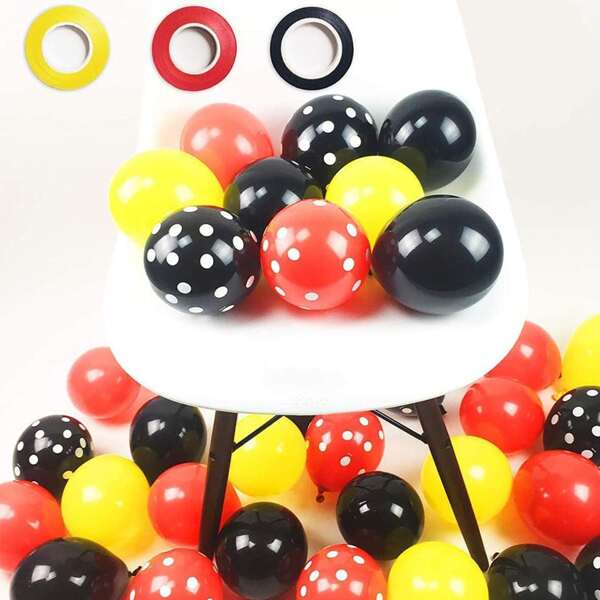 

103pcs Decorative Balloon Set, Multicolor