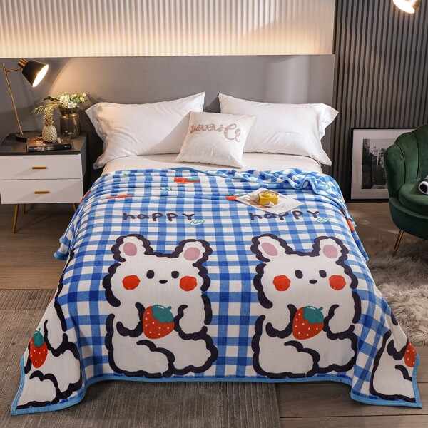 

Kids Cartoon Graphic Blanket, Multicolor
