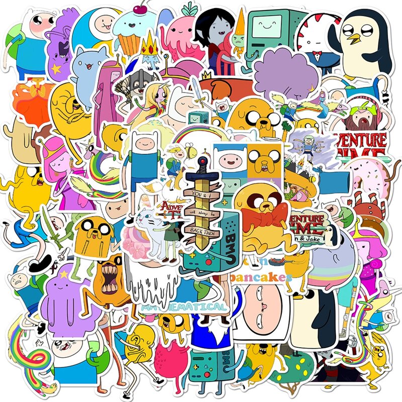 

100pcs Cartoon Sticker, Multicolor