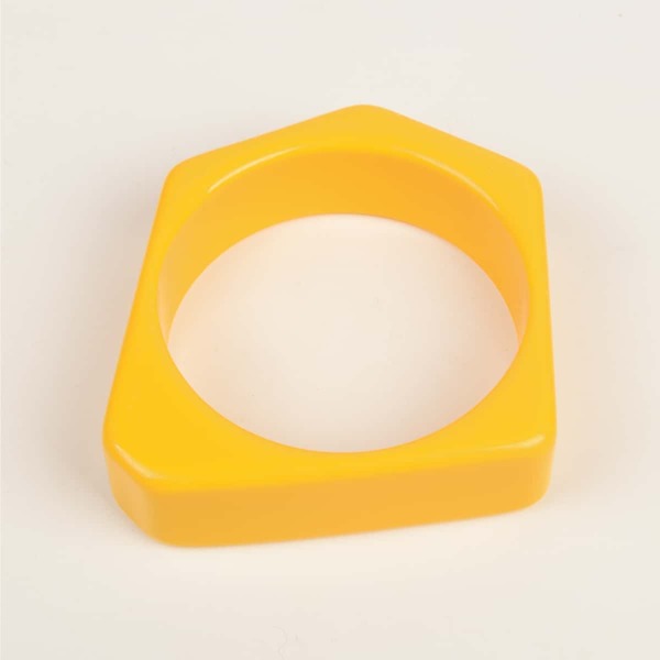 

Simple Solid Bangle, Yellow