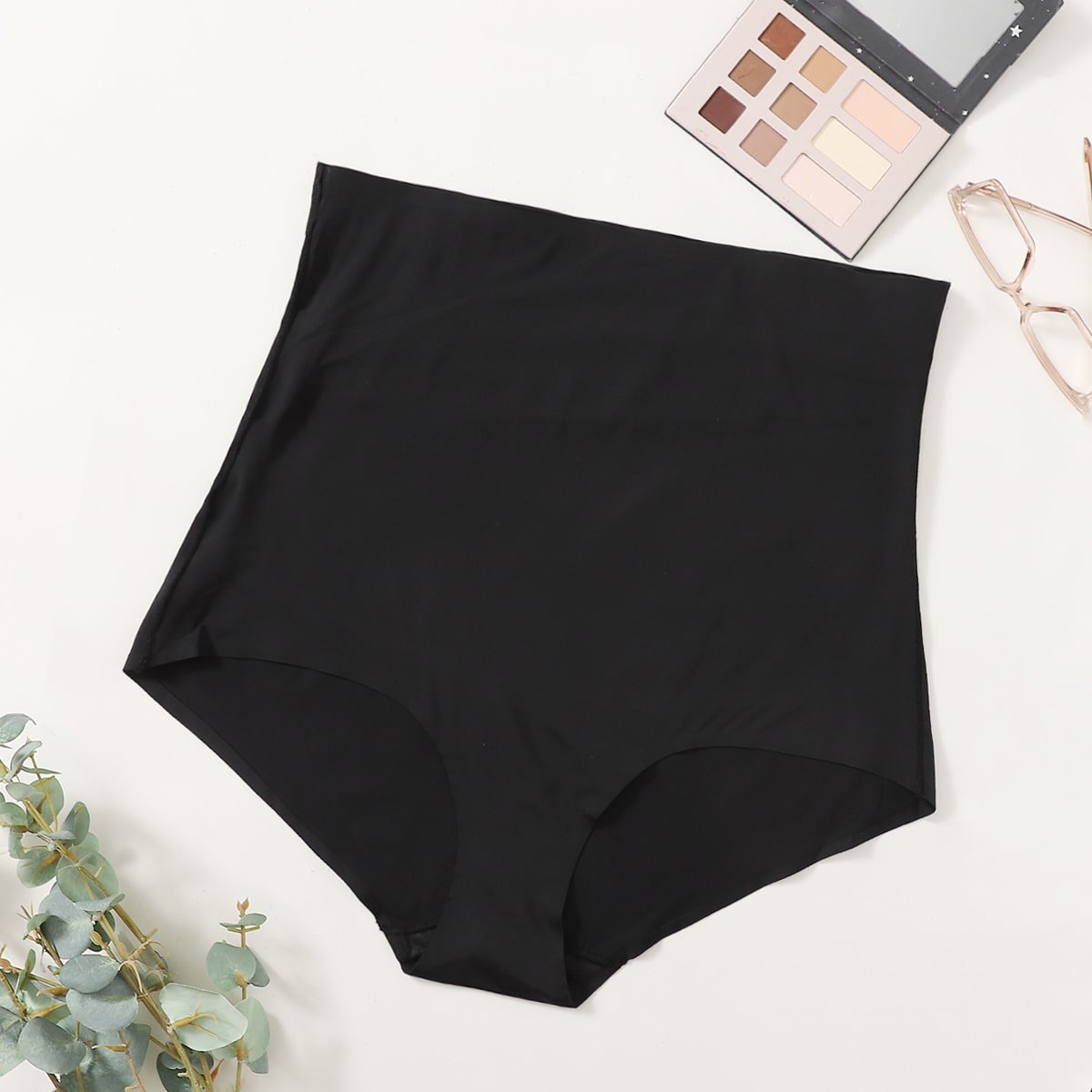 Image of Plus Seamless High Waisted Shapewear Panty