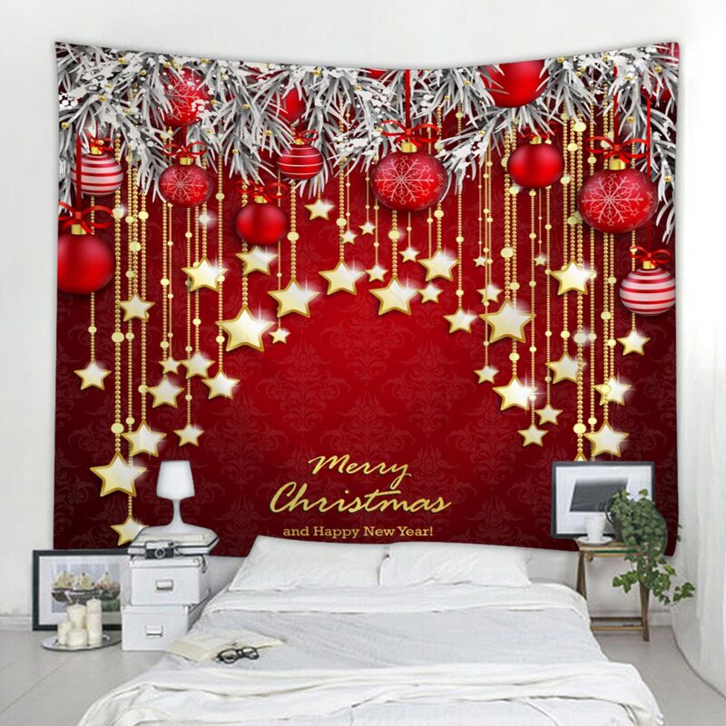 

Christmas Pattern Tapestry, Multicolor