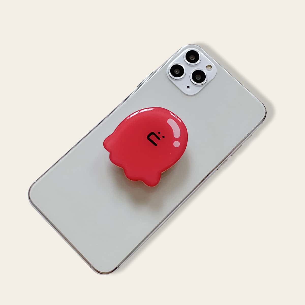 

Cartoon Shaped Stand-Out Phone Holder, Red