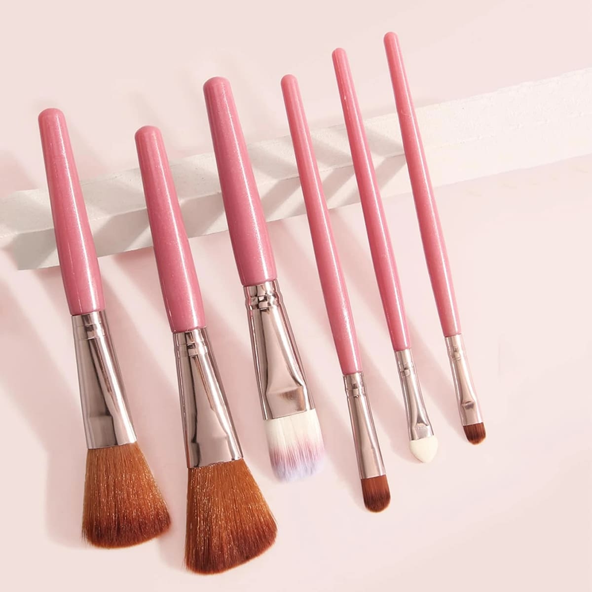 

20pcs Multifunctional Makeup Brush Set, Pink