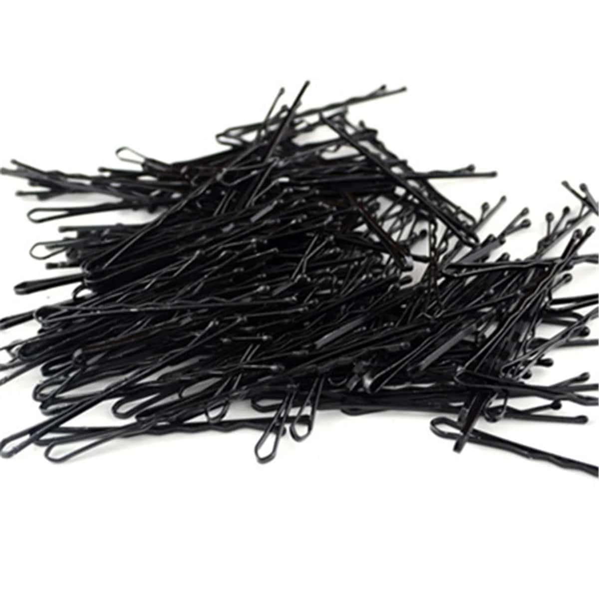 

100pcs Simple Bobby Pin, Black