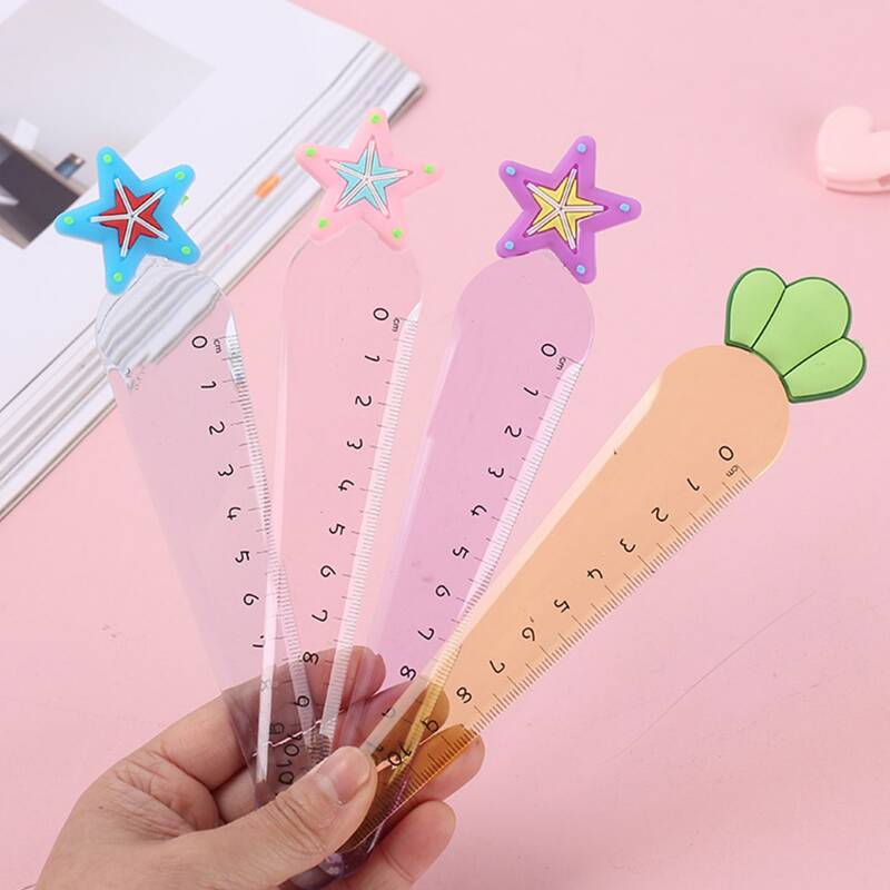 

1pc Random Cartoon Ruler, Multicolor