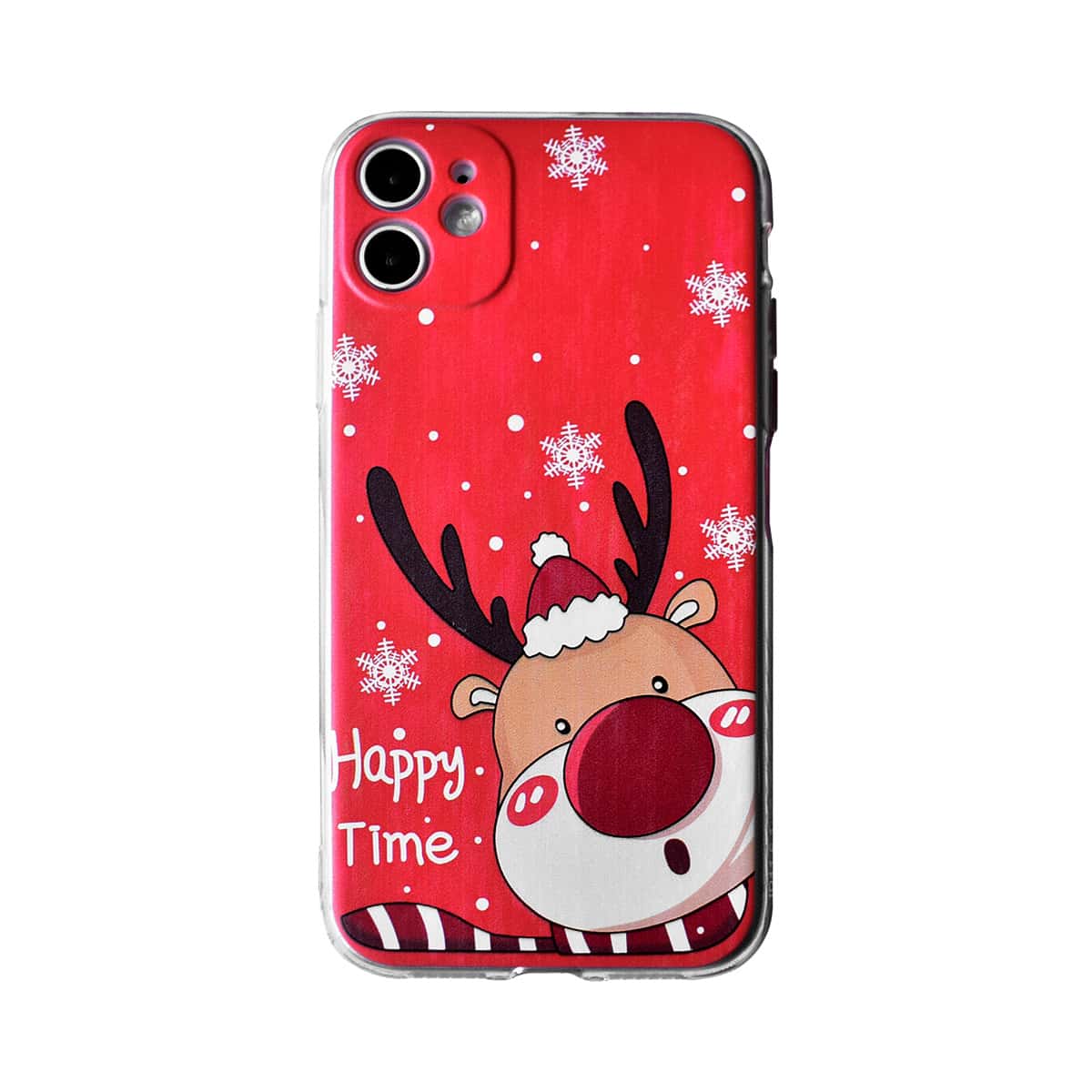 

Christmas Elk Print iPhone Case, Multicolor